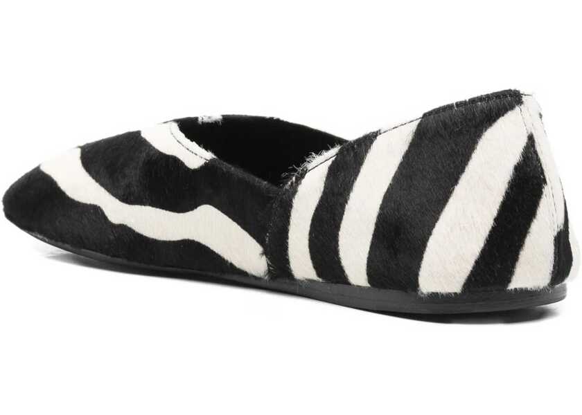 Balerini Khaite Jane Ballerinas BLACK/WHITE Femei (BM 19542122) 3