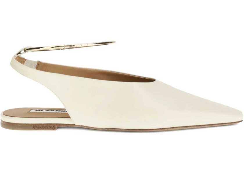 Balerini Jil Sander Ring Ballerinas BONE Femei (BM 19542125) 1