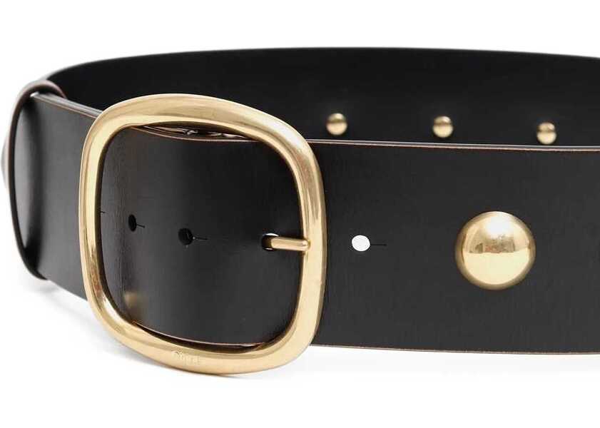 Curele Chloe Midnight Belt GOLD AND BLACK Femei (BM 19542134) 2