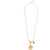 Chloe Medals Pendant Necklace YELLOW - YELLOW 3