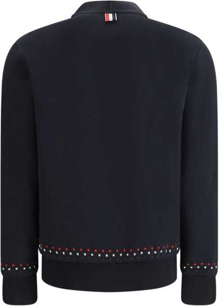 Cardigane Thom Browne Snowflakes Cardigan BLACK Femei (BM 19542143) 2
