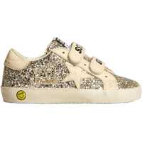 Sneakers Golden Goose Old School Laminated Suede Upper Leather Star And Heel