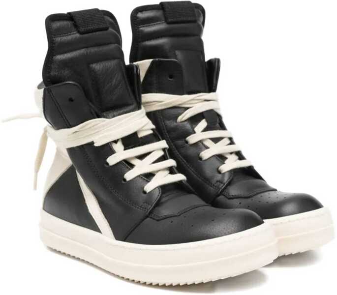 Sneakers Rick Owens Leather Shoes BLACK Baieti (BM 19542236) 2