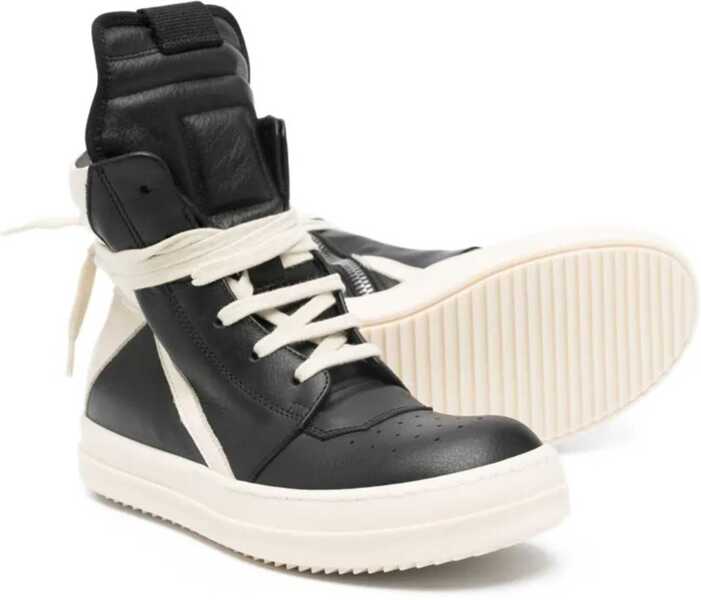 Sneakers Rick Owens Leather Shoes BLACK Baieti (BM 19542236) 3