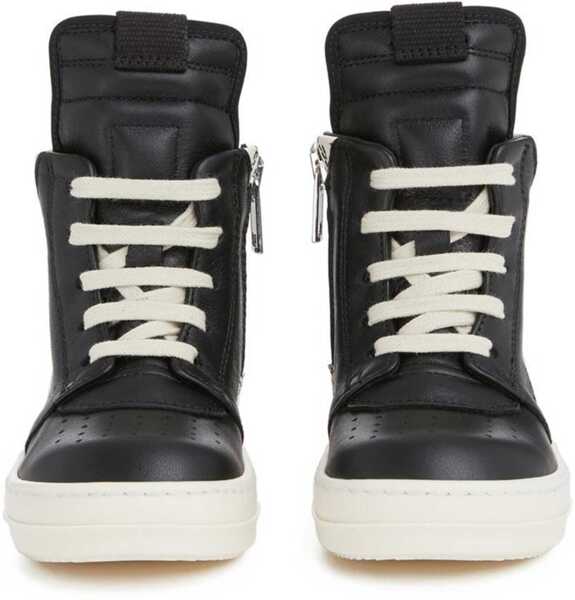 Sneakers Rick Owens Leather Shoes BLACK Baieti (BM 19542236) 4