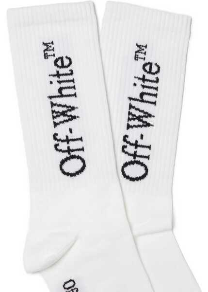 Sosete Off-White Socks With Logo WHITE Baieti (BM 19542323) 2