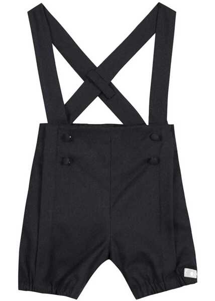 Pantaloni casual Tartine et Chocolat Pants With Suspenders BLACK Baieti (BM 19542332) 2