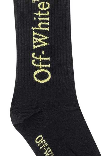 Sosete Off-White Socks With Logo BLACK Baieti (BM 19542335) 2