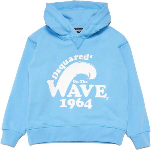 Hanorace DSQUARED2 Sweatshirt BABY BLUE Fete (BM 19542389) 1