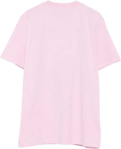 Tricouri MSGM T-Shirt With Logo PINK Femei (BM 19542569) 2