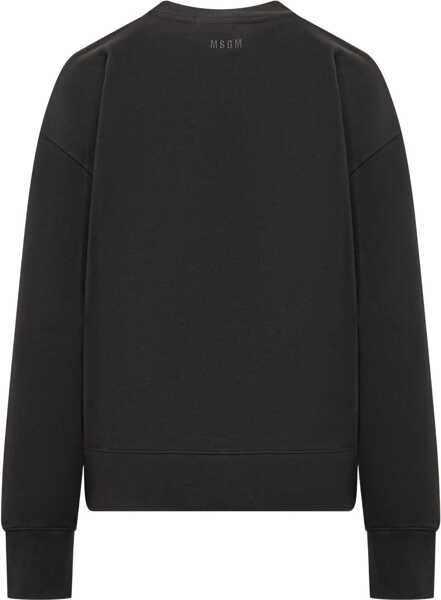 Bluze de trening MSGM Follow The Rabbit Sweatshirt BLACK Femei (BM 19542572) 2