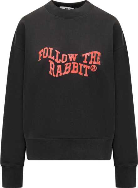 Bluze de trening MSGM Follow The Rabbit Sweatshirt BLACK Femei (BM 19542572) 1