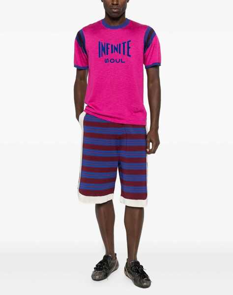 Tricouri WALES BONNER T-Shirt Soul FUCHSIA Femei (BM 19542584) 2