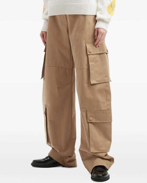 Pantaloni casual MSGM Cargo Pants BEIGE Femei (BM 19542605) 3