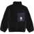 MAISON KITSUN&Eacute; Fleece Jacket BLACK