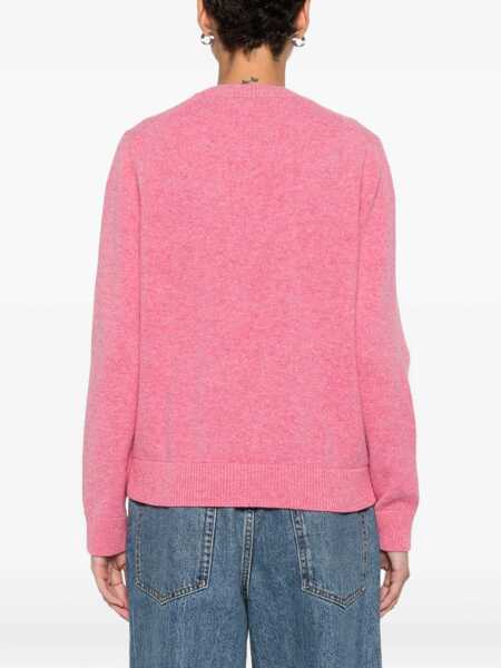 Pulovere MAISON KITSUN Baby Fox Sweater PINK Femei (BM 19542644) 4