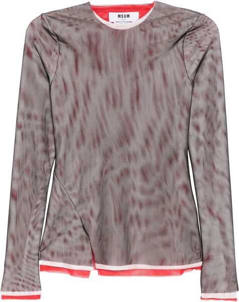 Bluze MSGM Long-Sleeved Top BLACK Femei (BM 19542647) 1