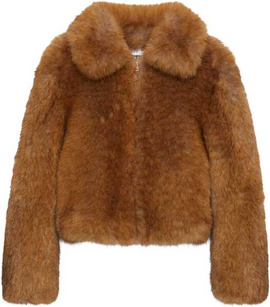 Jachete MSGM Eco Fur Jacket BEIGE Femei (BM 19542665) 1
