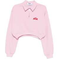 Pulovere casual "Follow The Rabbit" Collared Sweatshirt Femei