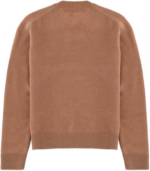 Pulovere MAISON KITSUN Baby Fox Sweater BROWN Femei (BM 19542674) 2