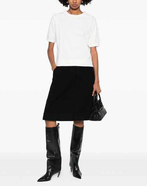 Tricouri Margaret Howell Raglan T-Shirt WHITE Femei (BM 19542722) 2