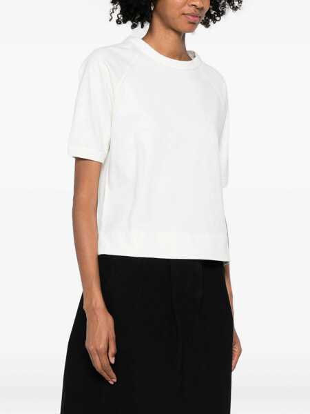 Tricouri Margaret Howell Raglan T-Shirt WHITE Femei (BM 19542722) 3