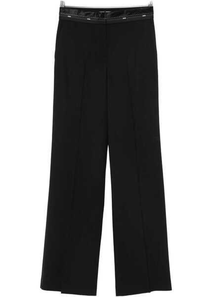 Pantaloni casual MSGM Cool Wool Pants BLACK Femei (BM 19542725) 1
