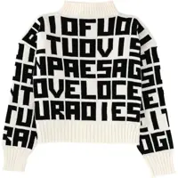 Pulovere MSGM "Msgm X Caterina Frongia" Lettered Sweater