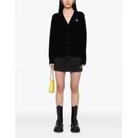 Cardigane Dama - Cardigane MAISON KITSUN Baby Fox Cardigan BLACK Femei (BM 19542746) - B-mall.ro