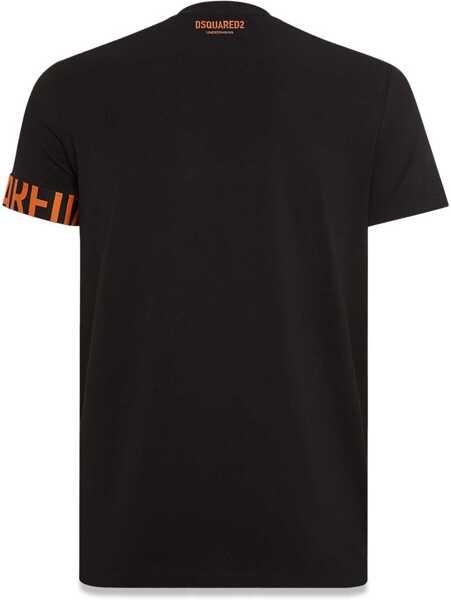 Tricouri DSQUARED2 T-Shirt With Logo BLACK Barbati (BM 19546133) 2