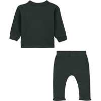 Costume pentru Baieti - Costume BONTON Ensmily Poodle Pants And Shirt Set GREY Baieti (BM 19546169) - B-mall.ro