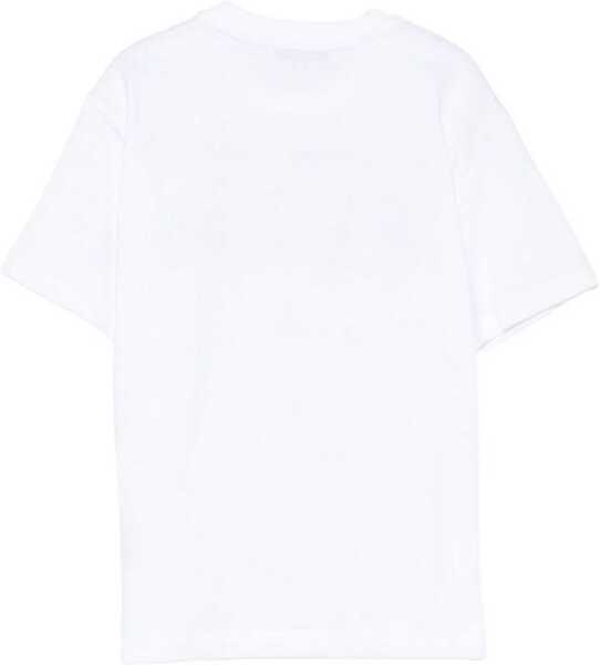 Tricouri MSGM T-Shirt With Logo WHITE Baieti (BM 19546304) 2