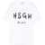 MSGM T-Shirt With Logo WHITE