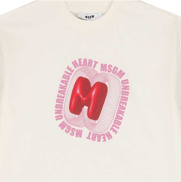 Tricouri MSGM T-Shirt With Logo BLACK Fete (BM 19546307) 3