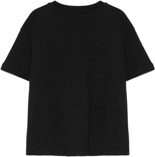 Tricouri MSGM T-Shirt With Logo BLACK Baieti (BM 19546310) 2