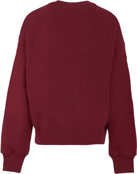 Hanorace MSGM Jersey With Logo RED Fete (BM 19546313) 2