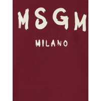 Hanorace pentru Fete - Hanorace MSGM Jersey With Logo RED Fete (BM 19546316) - B-mall.ro