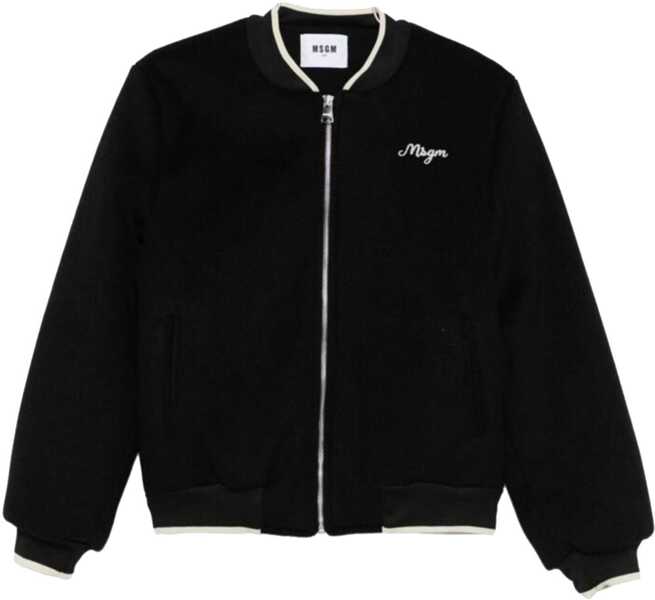Jachete MSGM College Jacket BLACK Baieti (BM 19546328) 1