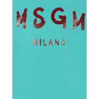 Hanorace pentru Fete - Hanorace MSGM Jersey With Logo BLUE Fete (BM 19546340) - B-mall.ro