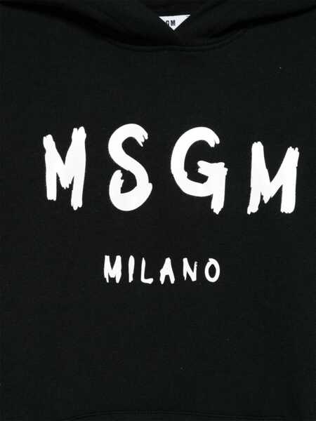 Hanorace MSGM Sweatshirt With Logo BLACK Fete (BM 19546346) 3