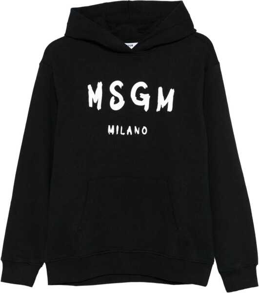 Hanorace MSGM Sweatshirt With Logo BLACK Fete (BM 19546346) 1