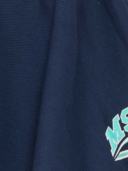 Fuste casual MSGM Skirt With Logo RED Fete (BM 19546358) 3