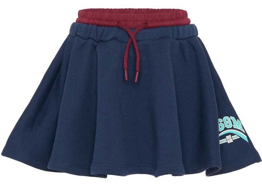 Fuste casual MSGM Skirt With Logo RED Fete (BM 19546358) 1