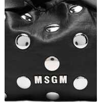 Genti de umar pentru Fete - Genti de umar MSGM Eco-Leather Bag BLACK Fete (BM 19546364) - B-mall.ro