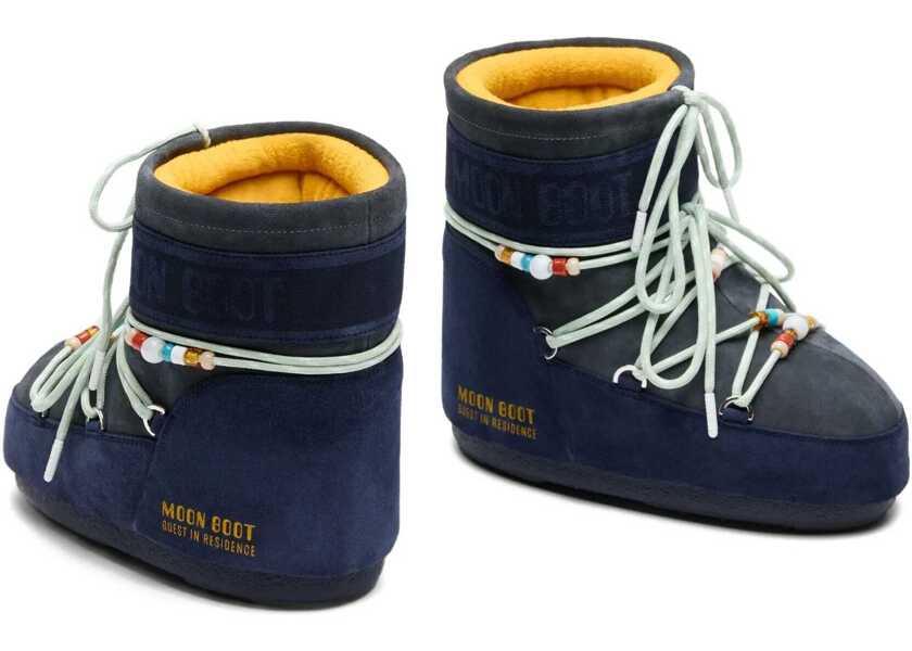 Bocanci casual Moon Boot Moon Boot X Guest in Residence Icon Low Boots MIDNIGHT/GREY Femei (BM 19546778) 2