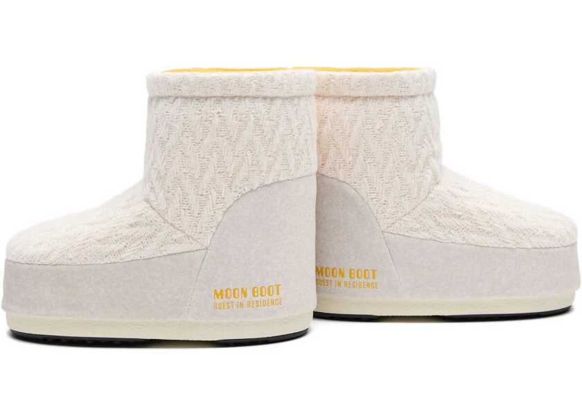 Bocanci casual Moon Boot Moon Boot X Guest in Residence Icon Low wool Boots WHITE SAND Femei (BM 19546781) 3