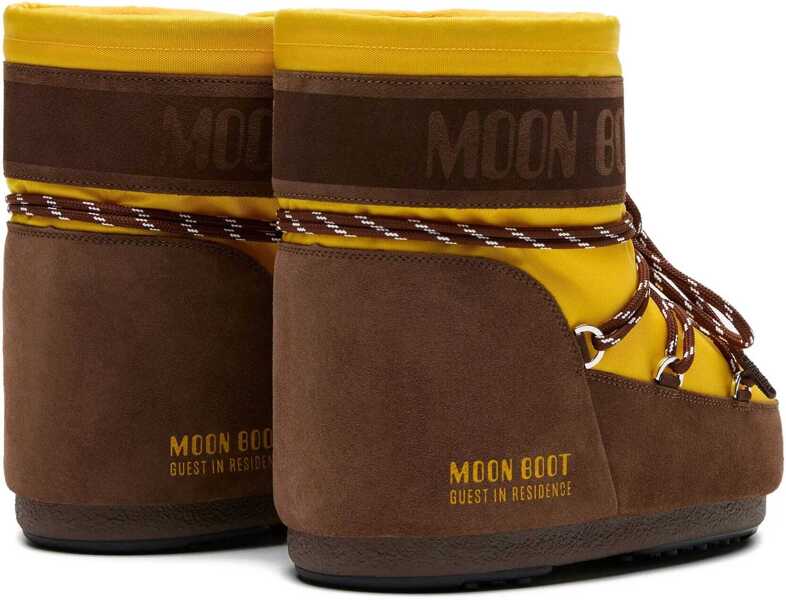 Bocanci casual Moon Boot Moon Boot X Guest in Residence Icon Low Boots SUNFLOWER/COCOA Femei (BM 19546784) 2