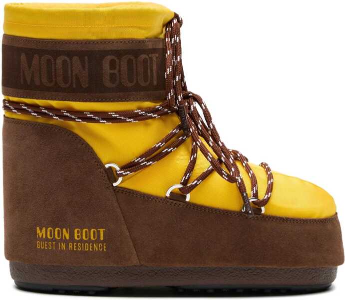 Bocanci casual Moon Boot Moon Boot X Guest in Residence Icon Low Boots SUNFLOWER/COCOA Femei (BM 19546784) 1
