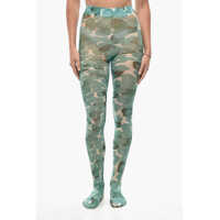 Sosete All Over Floral Tights Femei