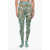 Elisabetta Franchi All Over Floral Tights Green